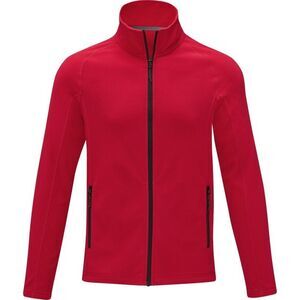 Elevate Essentials Mens Zelus Fleece Jacket / Red